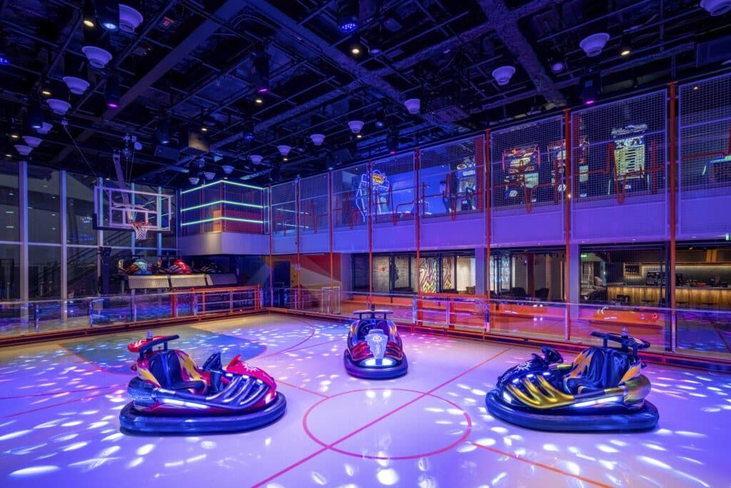 msc world america sportplex bumper cars
