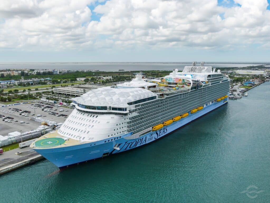 royal caribbean utopia of the seas at port canaveral
