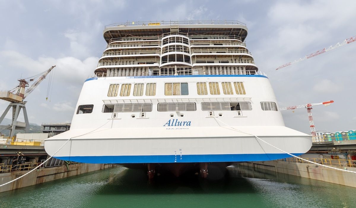 New Oceania Cruises Ship Floated Out, Marking Major Construction Milestone