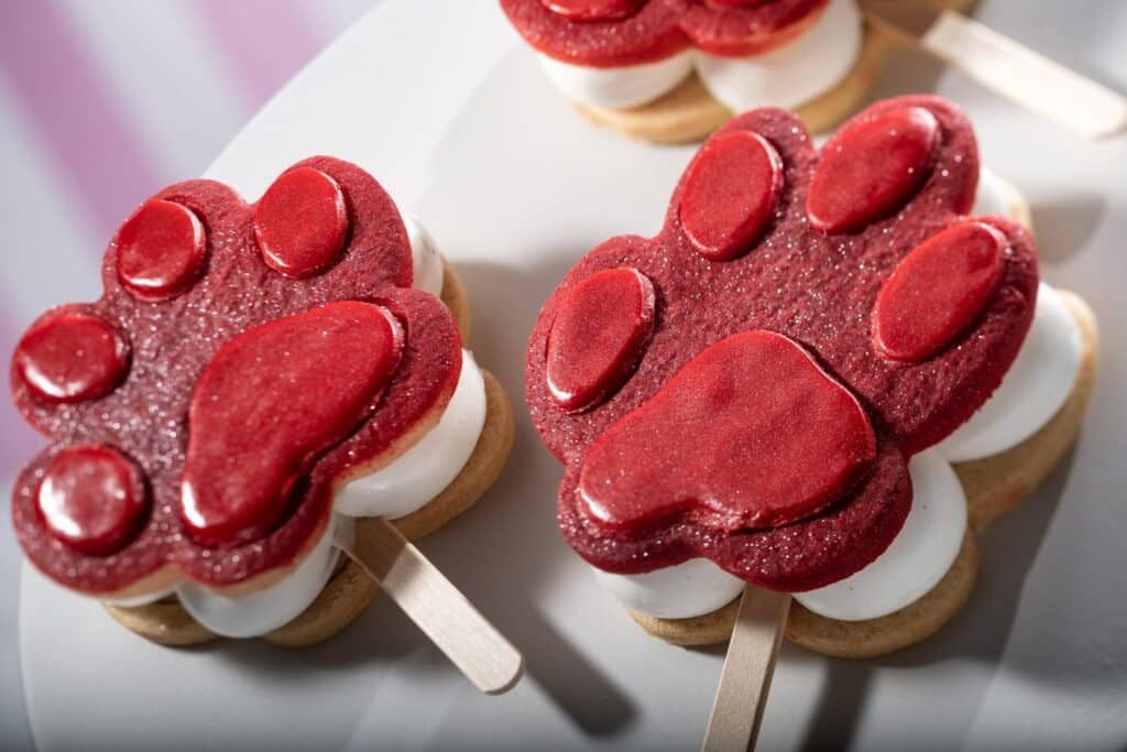 paw shortbread sandwich disney dessert