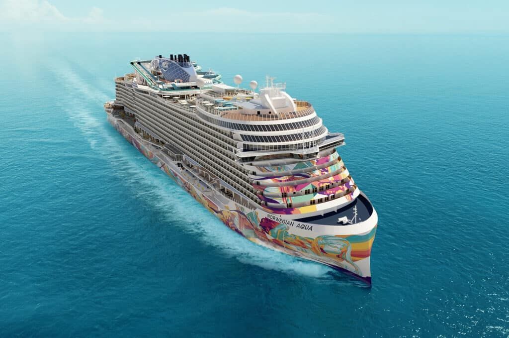 norwegian aqua exterior rendering