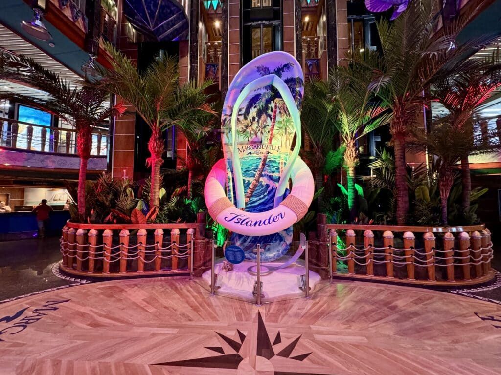 Flip Flop Atrium on Margaritaville at Sea Islander