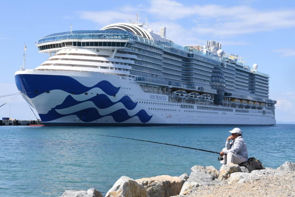 sun princess ship exterior