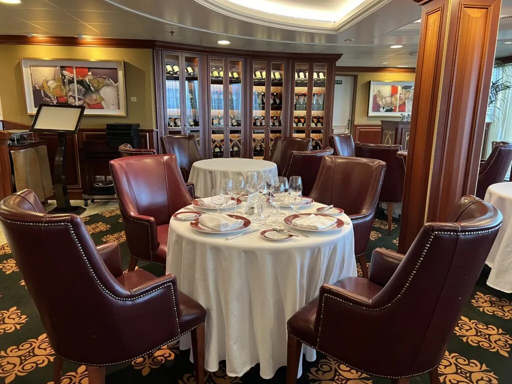 Oceania Cruises Restaurant Menus