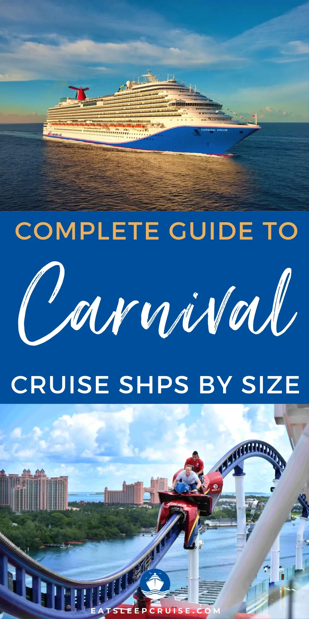 Complete Guide to Carnival Cruise Ships By Size