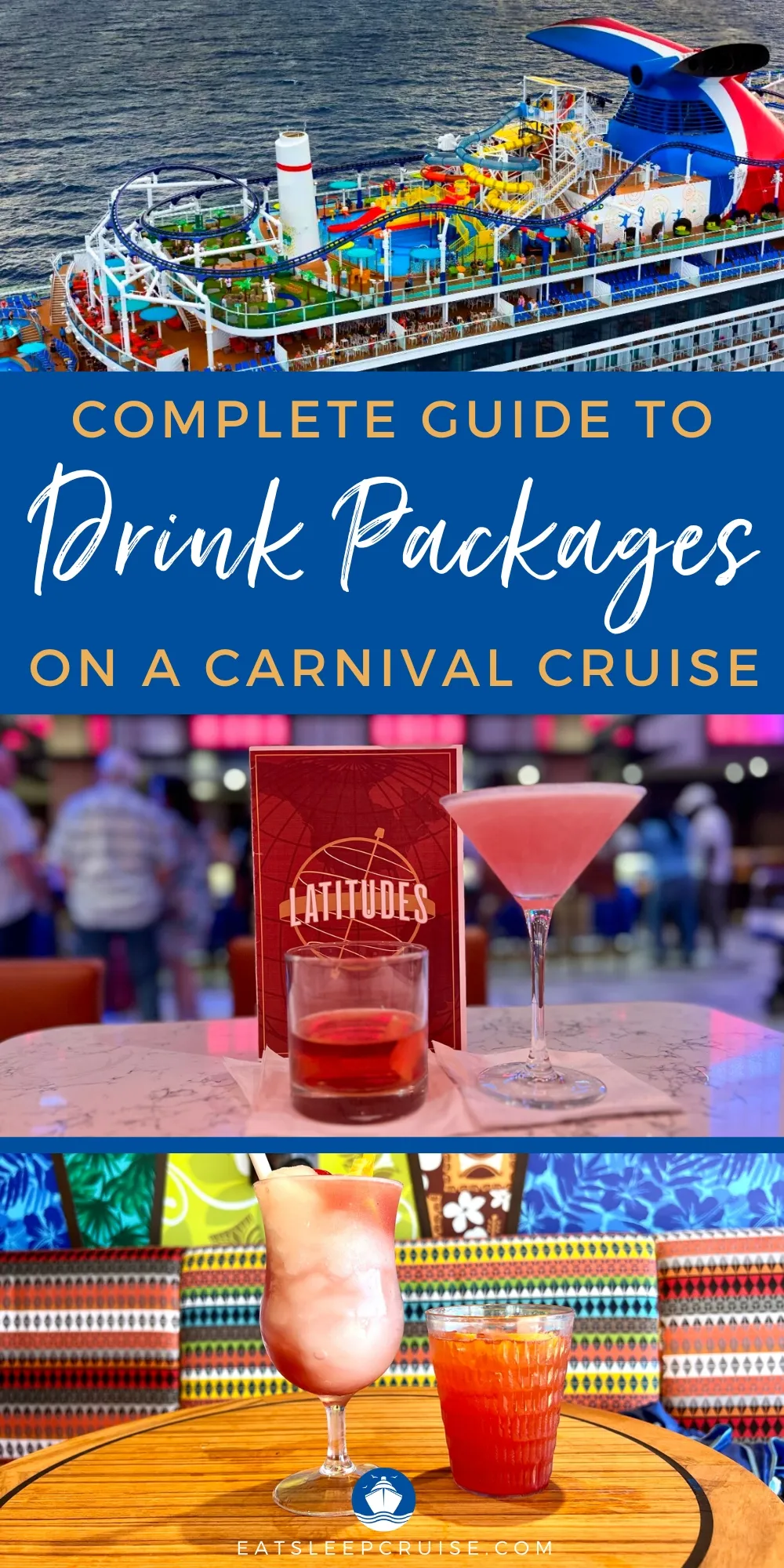 drink packages on Carnival