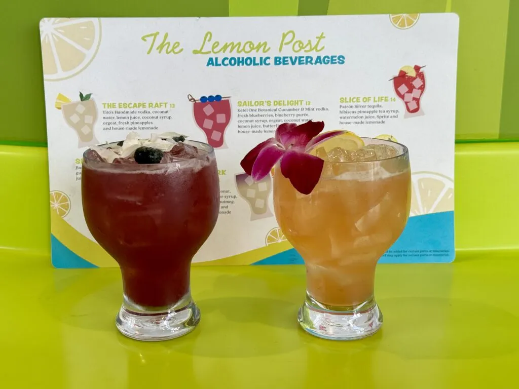 lemon post cocktails royal caribbean icon of the seas drinks
